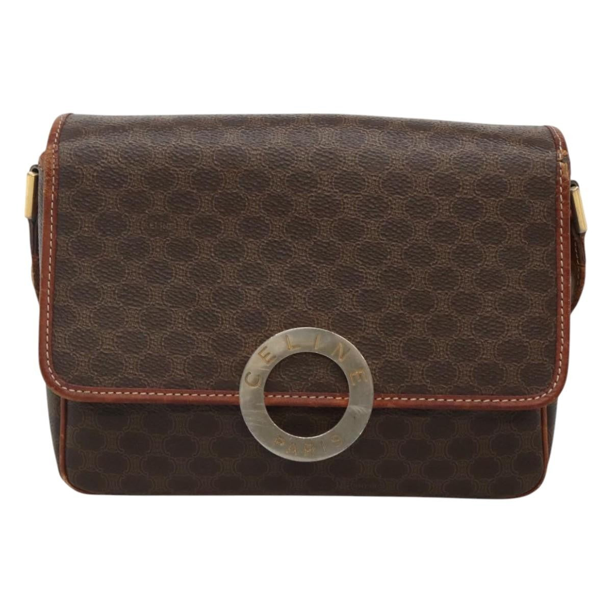 Celine Vintage Macadam Canvas and Leather Product Image