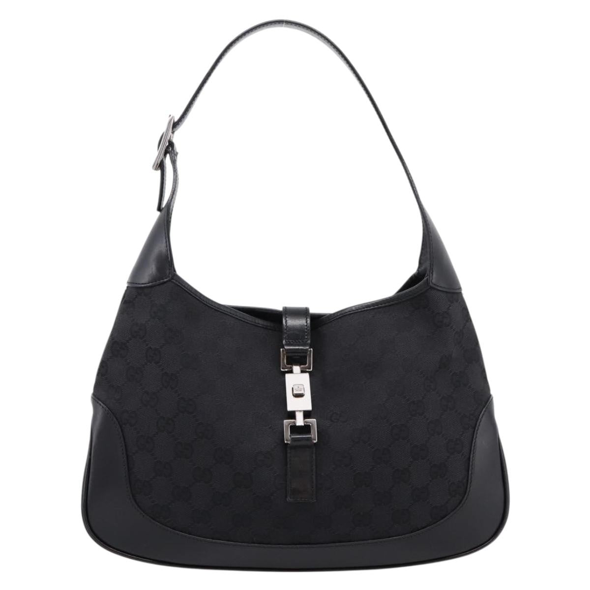 Gucci Jackie O Hobo GG Canvas with Leather Medium