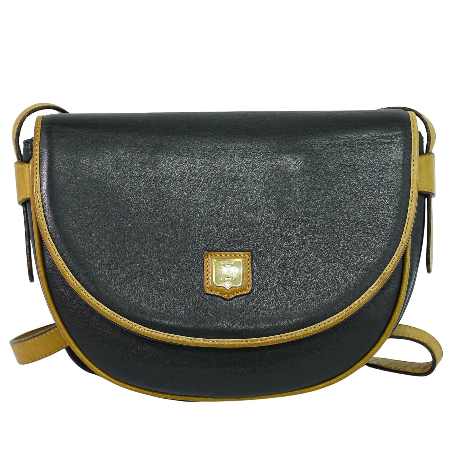 Celine Vintage Shoulder Bag Leather Product Image