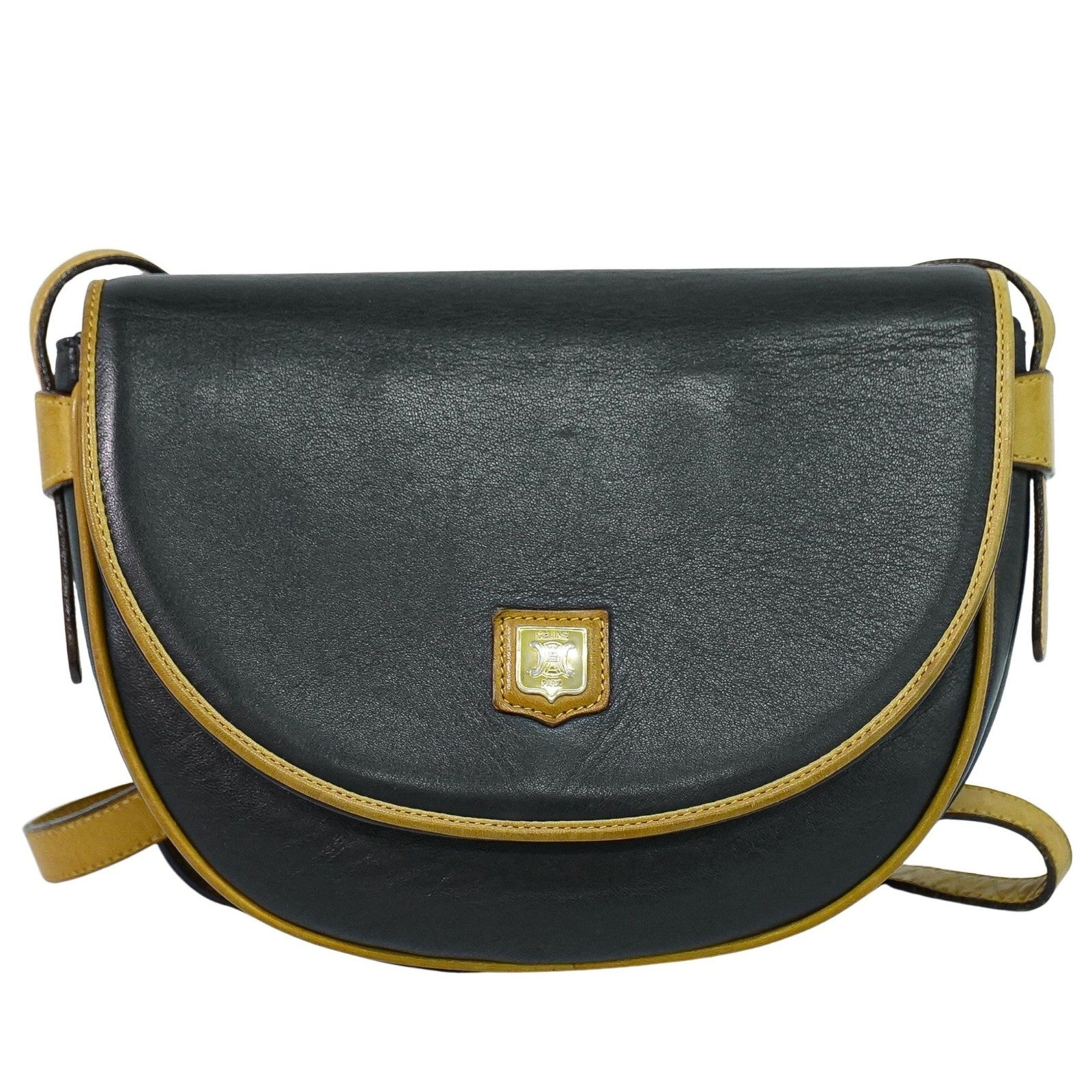Celine Vintage Shoulder Bag Leather Product Image