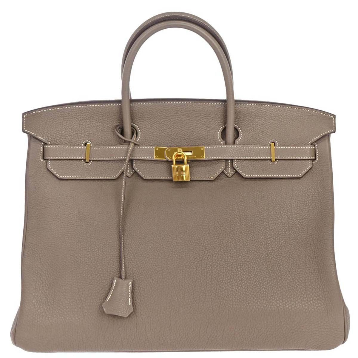 Hermes Birkin Etoupe Togo with Gold Hardware 40