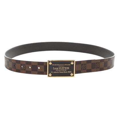 Louis Vuitton Inventeur Belt Damier Ebene Medium