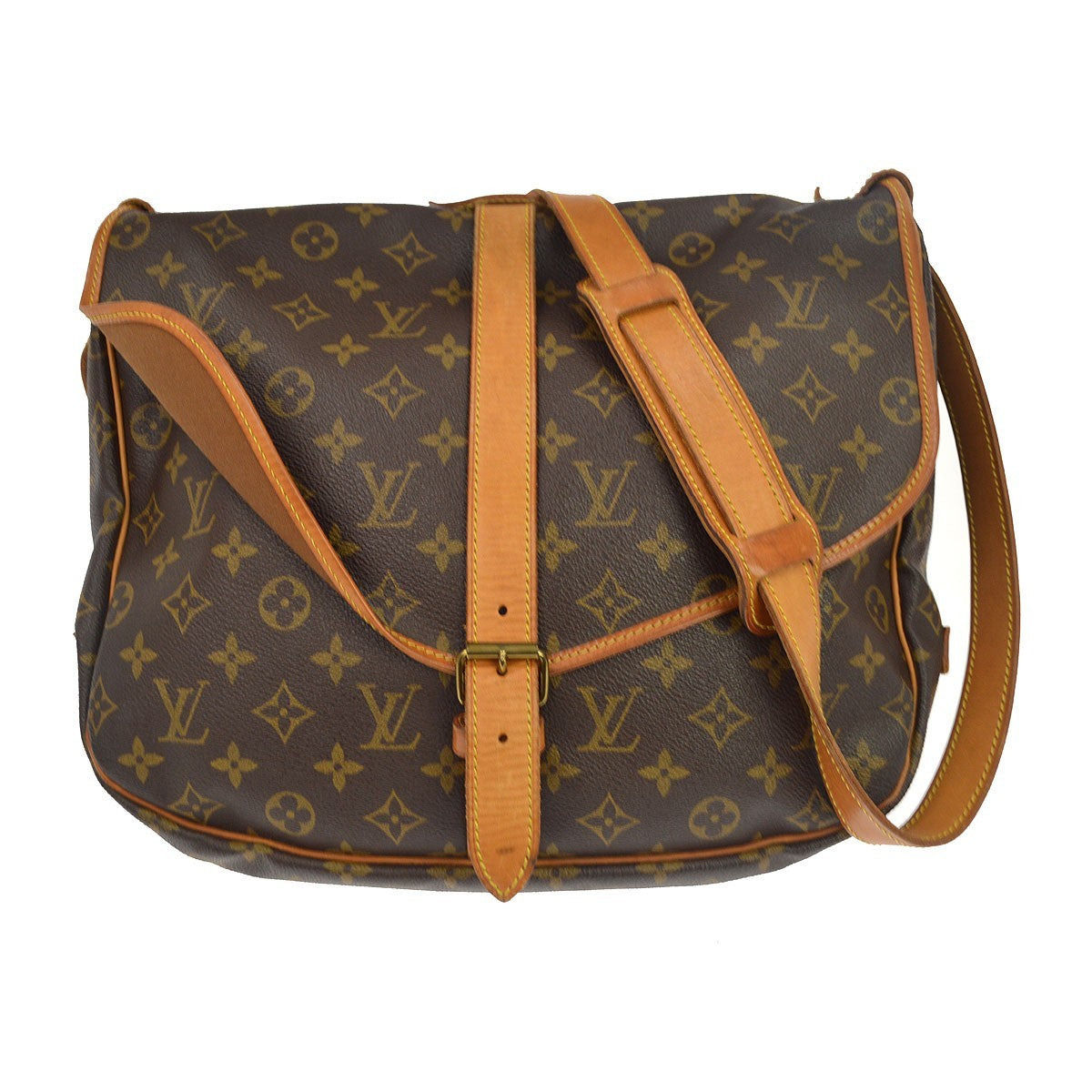 Louis Vuitton Saumur Monogram Canvas 35