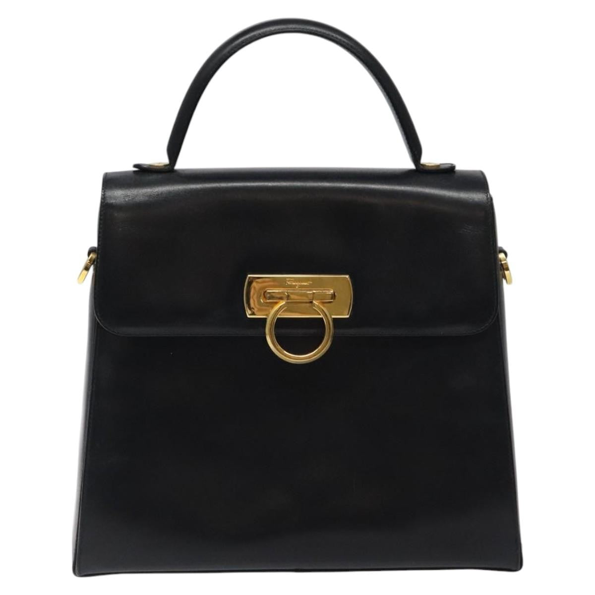 Salvatore Ferragamo Convertible Top Handle Leather Product Image