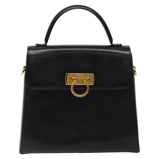 Salvatore Ferragamo Convertible Top Handle Leather Product Image