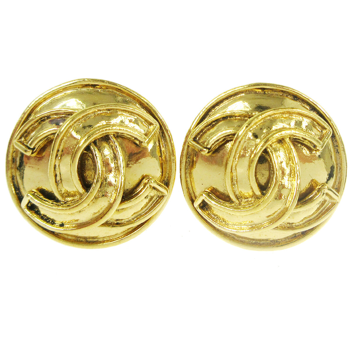Chanel CC Button Clip-On Metal Product Image