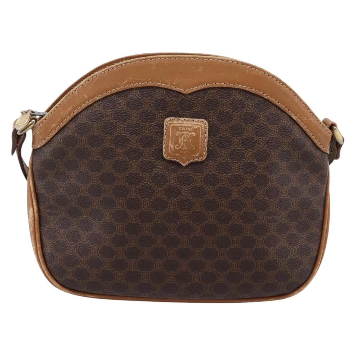 Celine Macadam Shoulder Canvas Medium