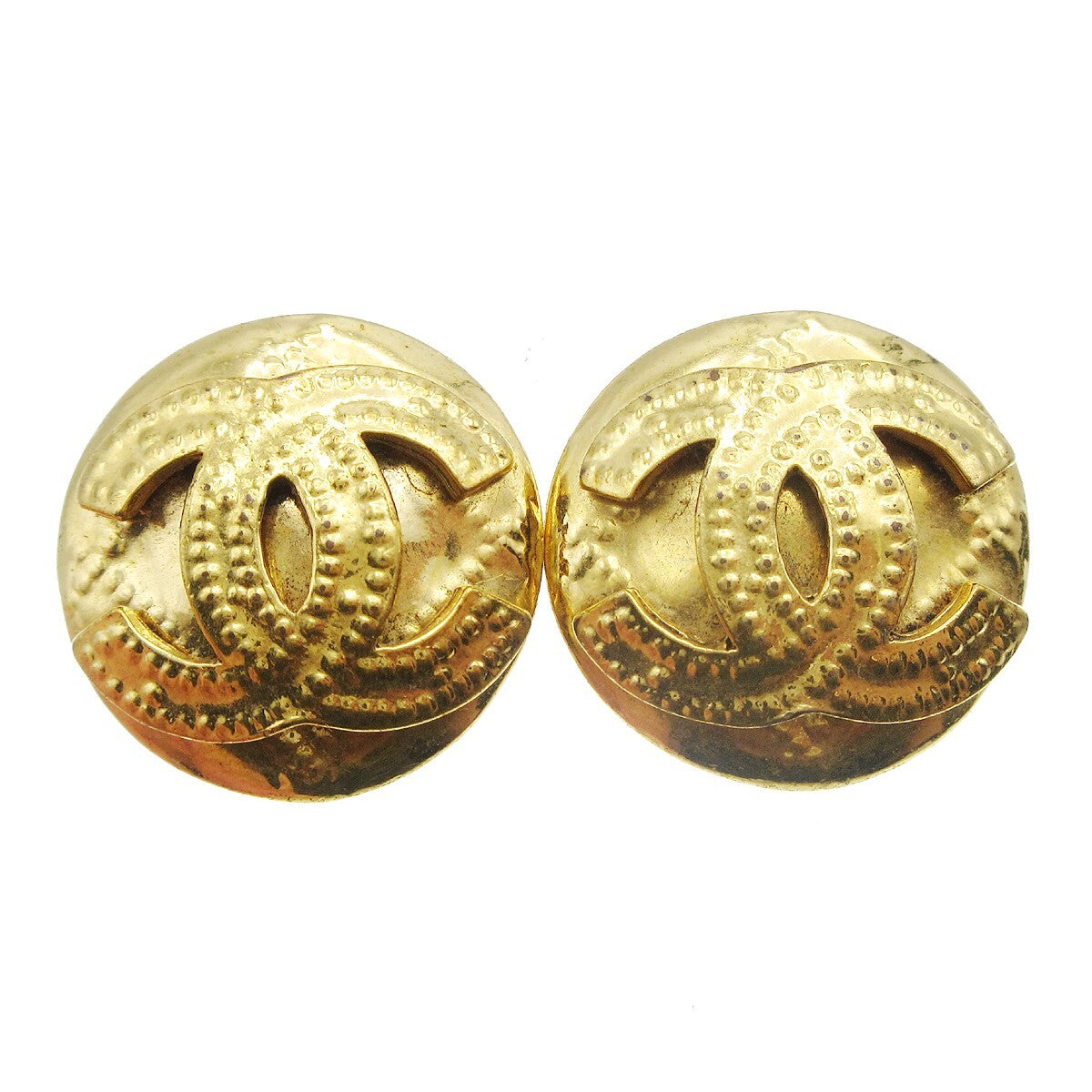 Chanel CC Button Clip-On Metal Product Image