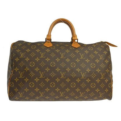 Louis Vuitton Speedy Handbag Monogram Canvas 40