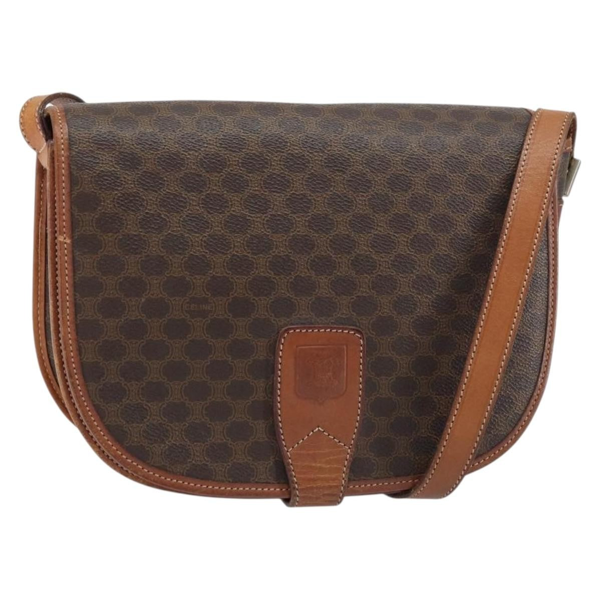 Celine Macadam Shoulder Bag PVC Leather Product Image