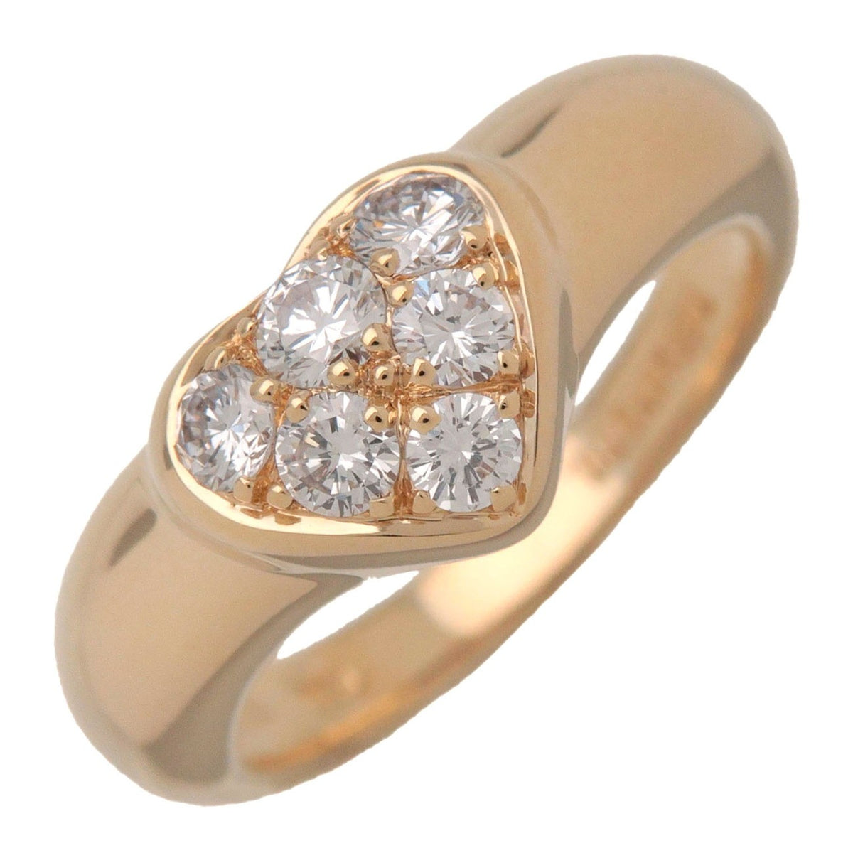 Tiffany & Co. Heart Band 18K Yellow Gold with Diamonds Product Image