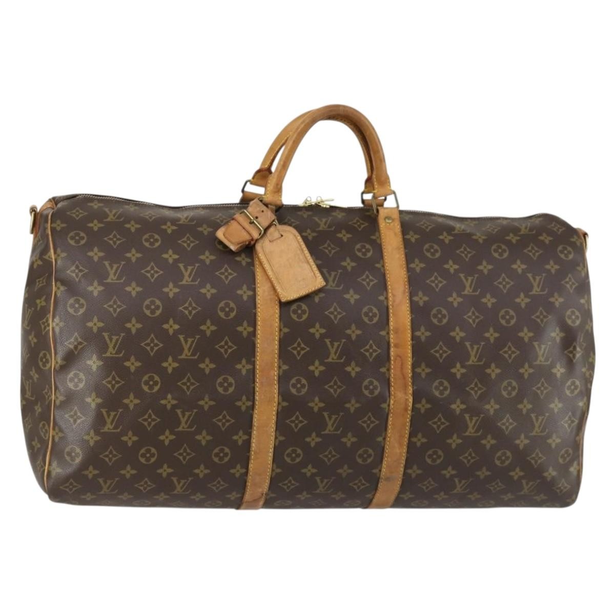 Louis Vuitton Keepall Bandouliere Monogram Canvas 60