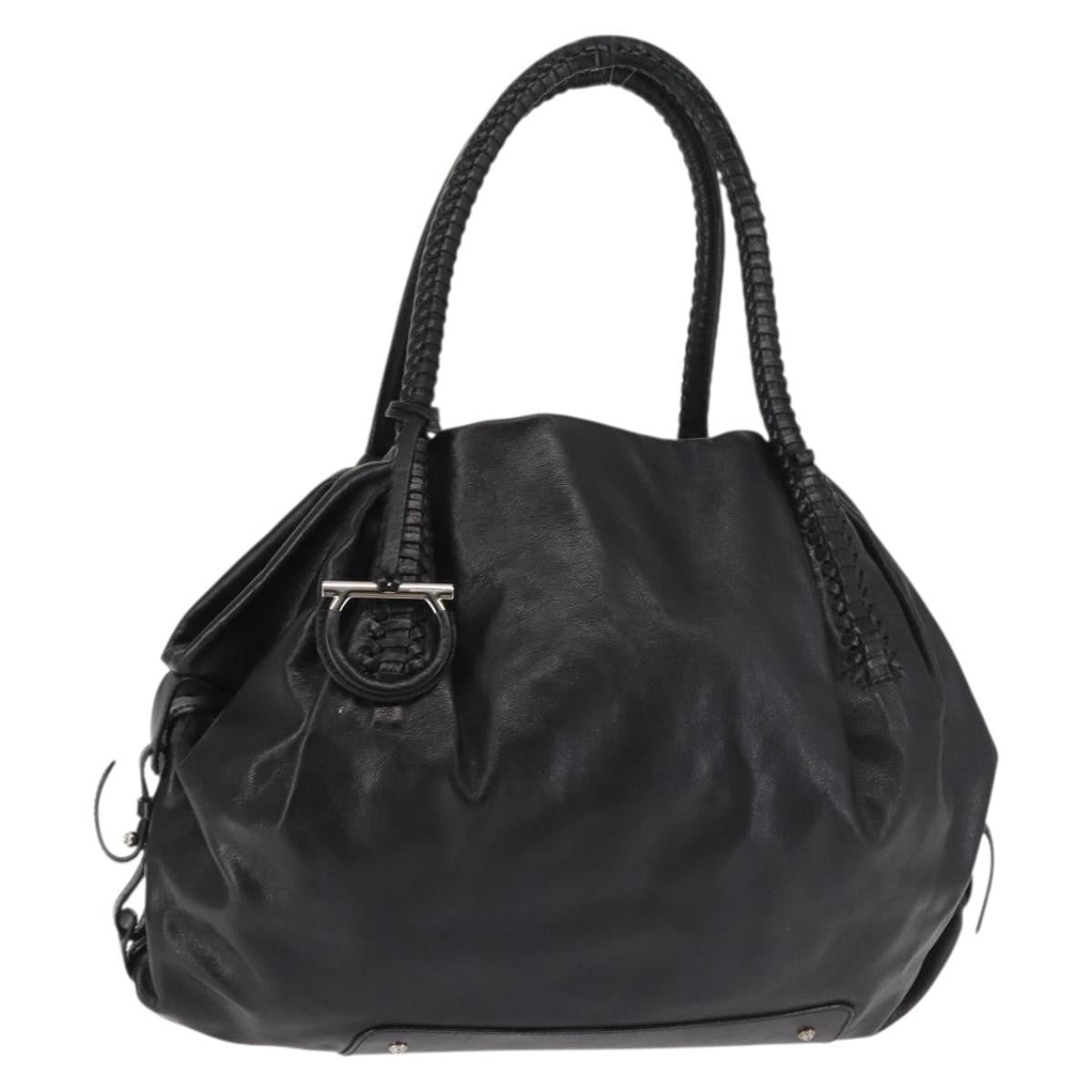 Salvatore Ferragamo Gancini Tote Leather Product Image