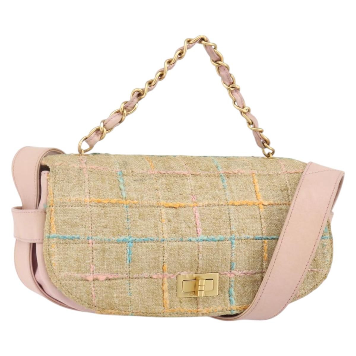 Chanel Chocolate Bar 2.55 Shoulder bag Tweed Product Image
