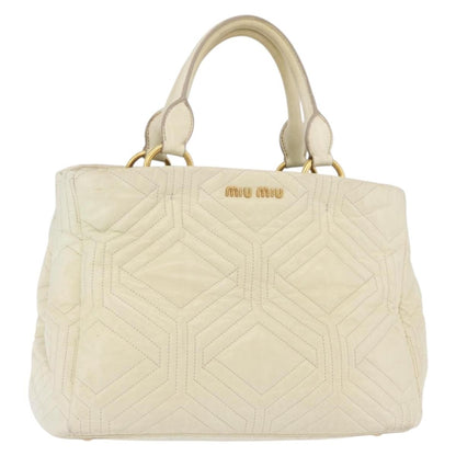 Miu Miu Beau Top Handle Leather Medium