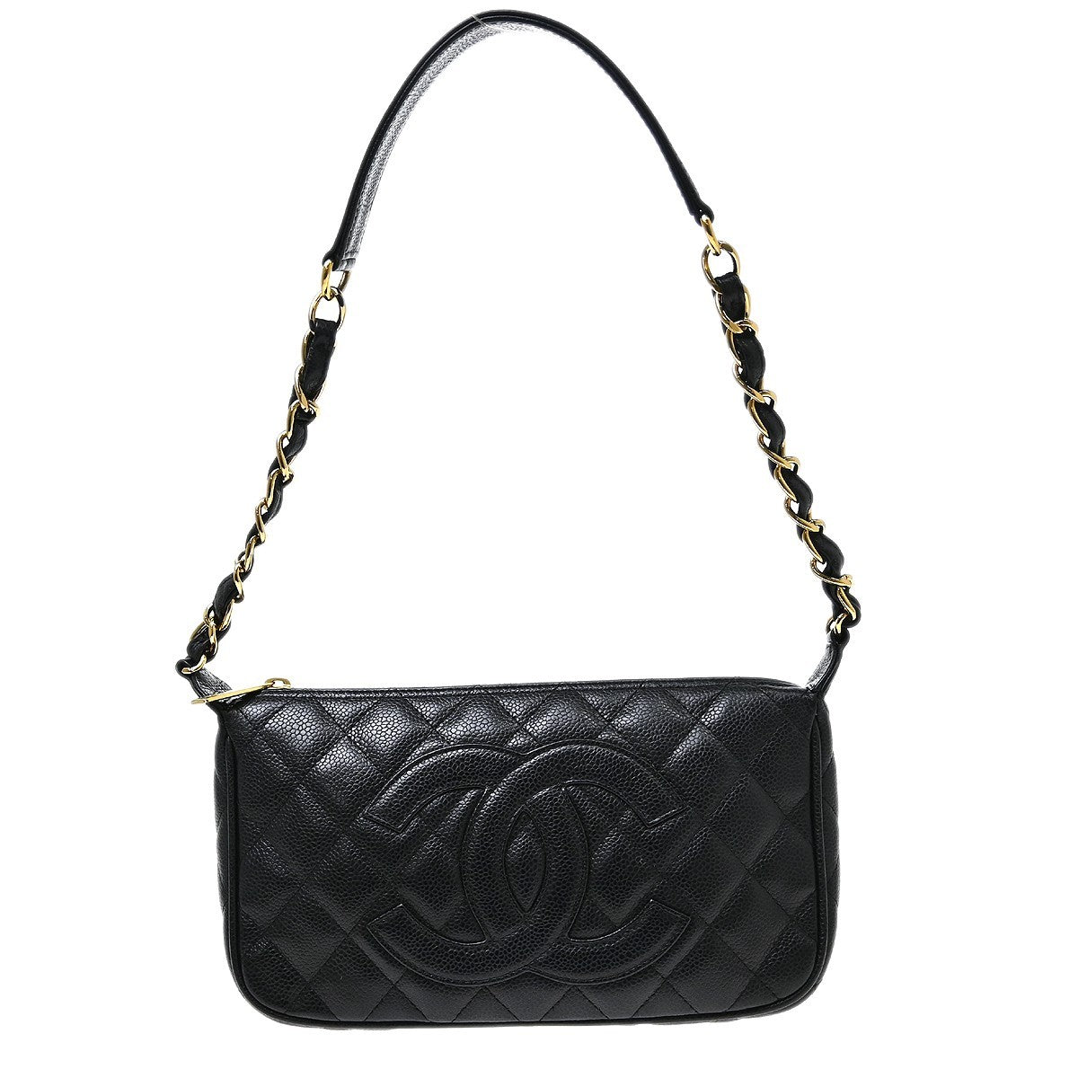 Chanel Timeless CC Chain Quilted Caviar Medium