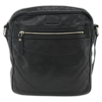Gucci Front Zip Messenger Guccissima Leather Medium
