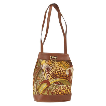 Salvatore Ferragamo Vintage Shoulder Bag Canvas Product Image