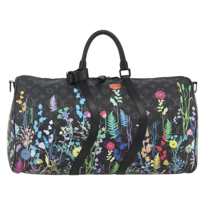 Louis Vuitton Keepall Bandouliere Limited Edition Foliage Monogram Eclipse 50