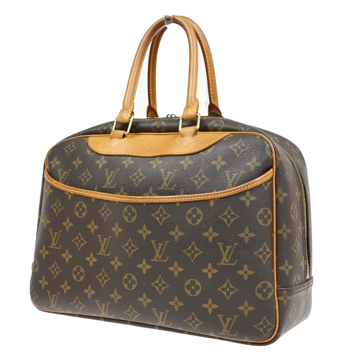 Louis Vuitton Deauville Handbag Monogram Canvas Standard