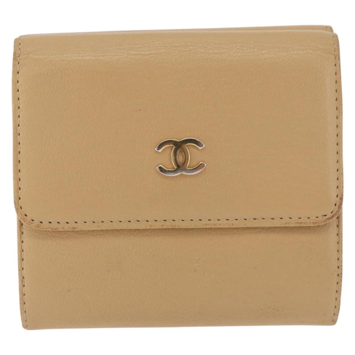 Chanel CC Trifold Leather Product Image