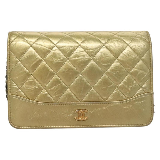 Chanel Gabrielle Wallet on Chain Quilted Aged Calfskin Product Image
