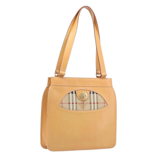 Burberry Nova Check Shoulder Bag Leather Product Image