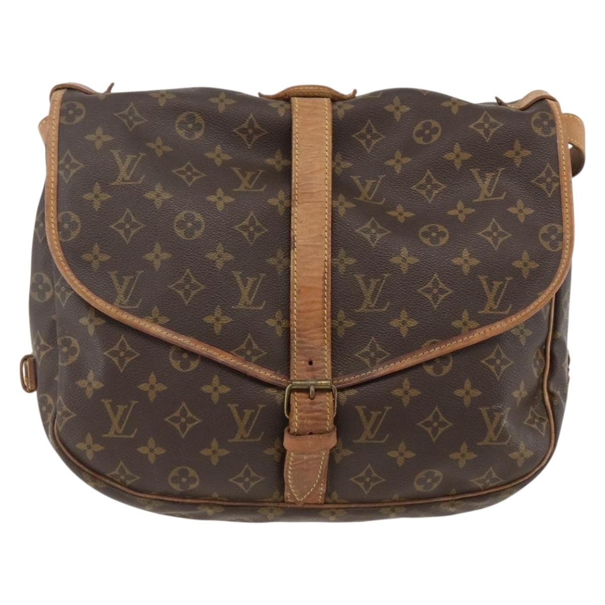Louis Vuitton Saumur Monogram Canvas 35