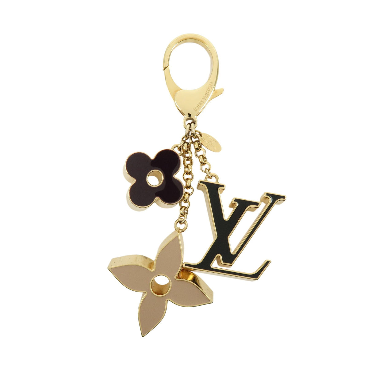 Louis Vuitton Fleur de Monogram Bag Charm Metal Product Image