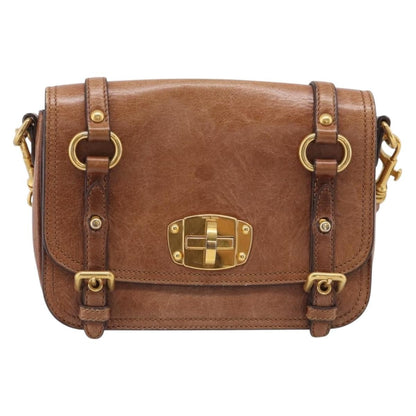 Miu Miu Shoulder Leather Mini