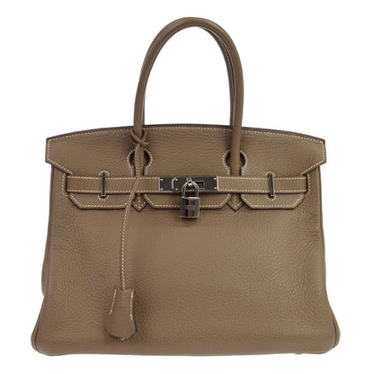 Hermes Birkin Grey Clemence with Palladium Hardware 30