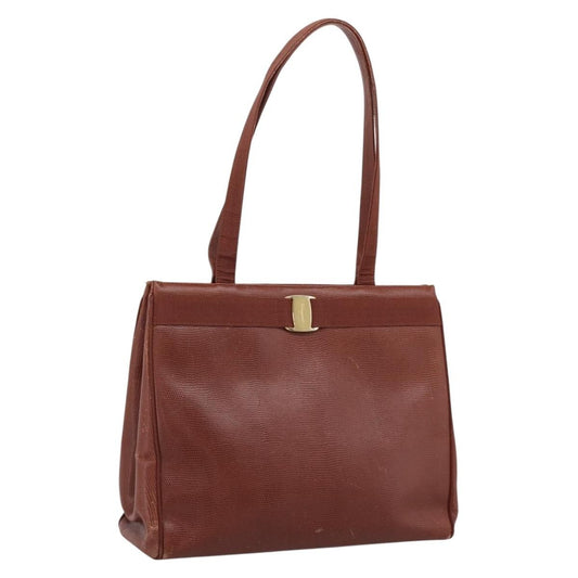 Salvatore Ferragamo Vala tote Embossed Leather Product Image