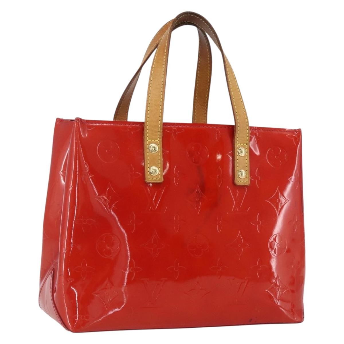Louis Vuitton Reade Handbag Monogram Vernis PM