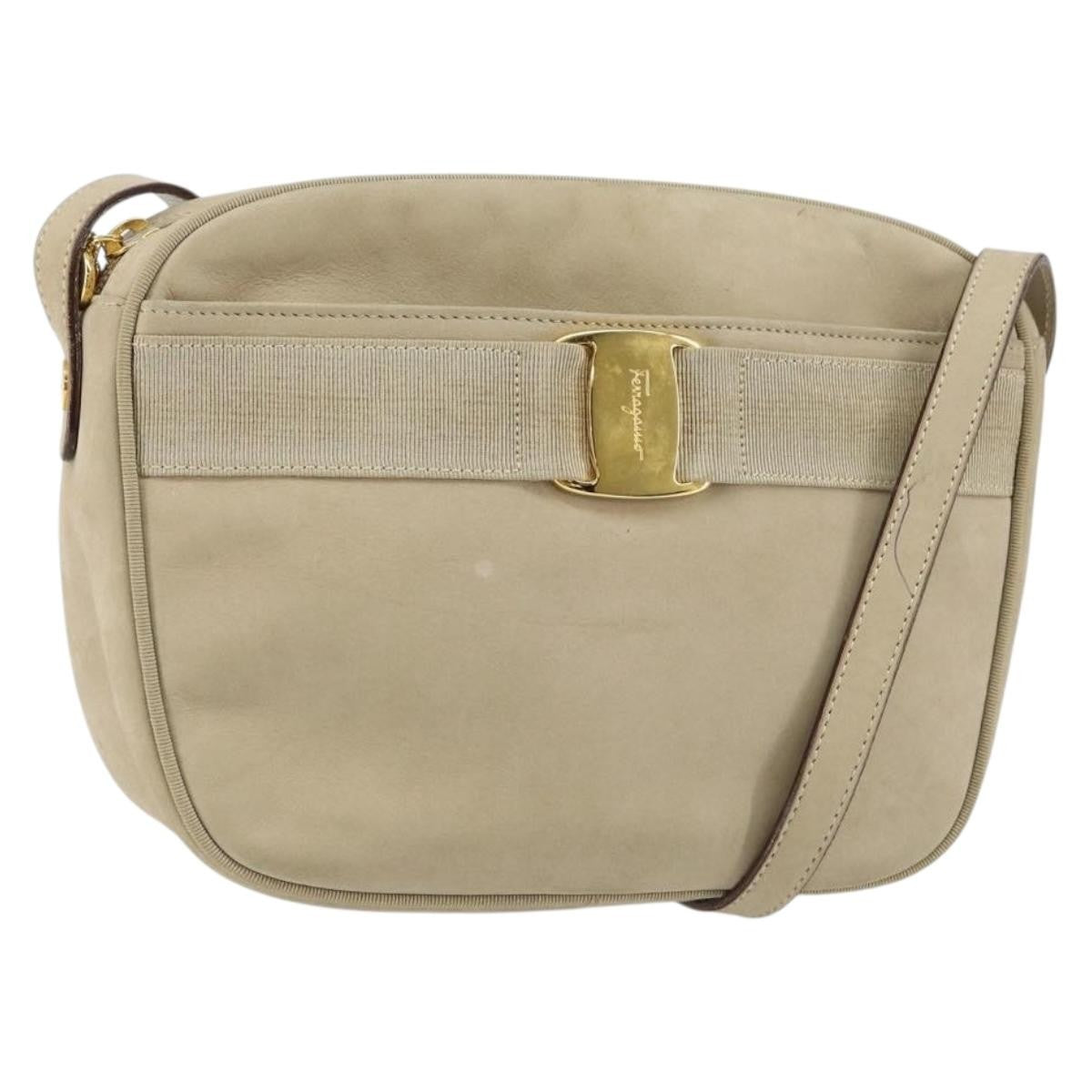 Salvatore Ferragamo Vala Shoulder Bag Suede Product Image