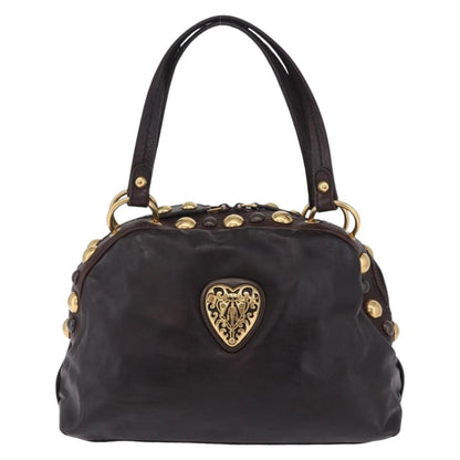 Gucci Babouska Heart Dome Satchel Leather Medium
