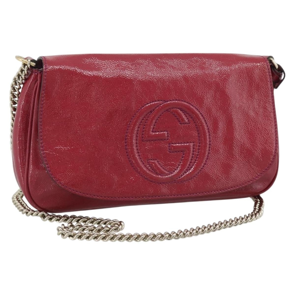 Gucci Soho Chain Patent Medium