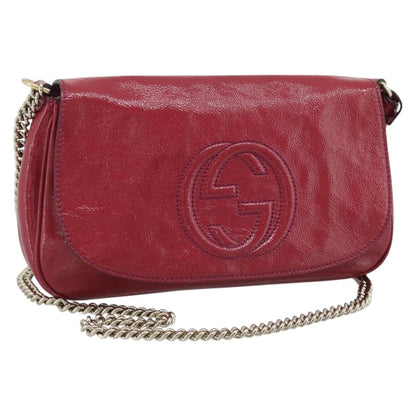 Gucci Soho Chain Patent Medium