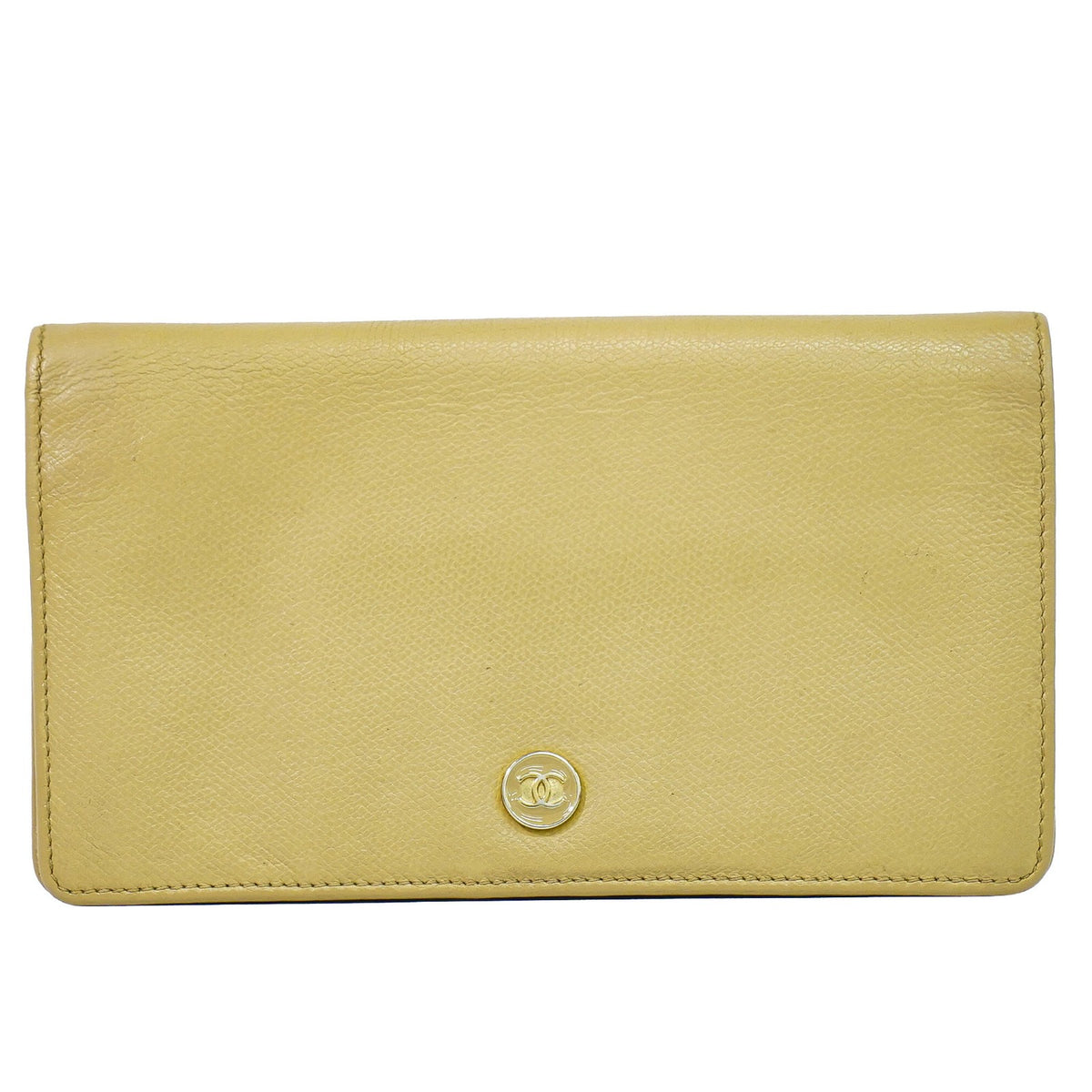 Chanel CC bifold wallet leather medium