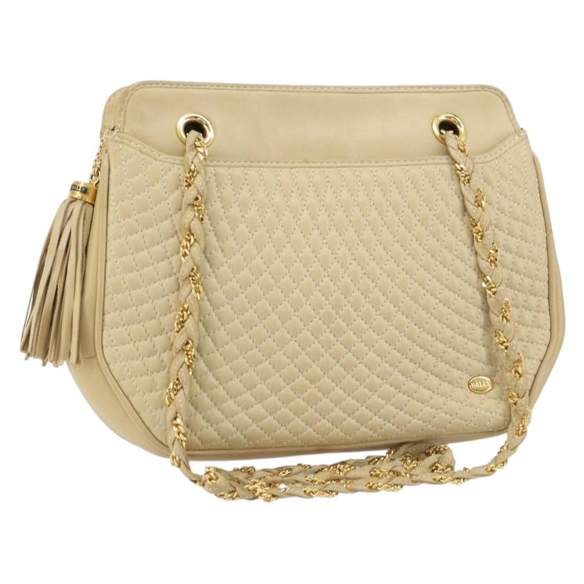 Bally Vintage Chain Quilted Leather Product Image