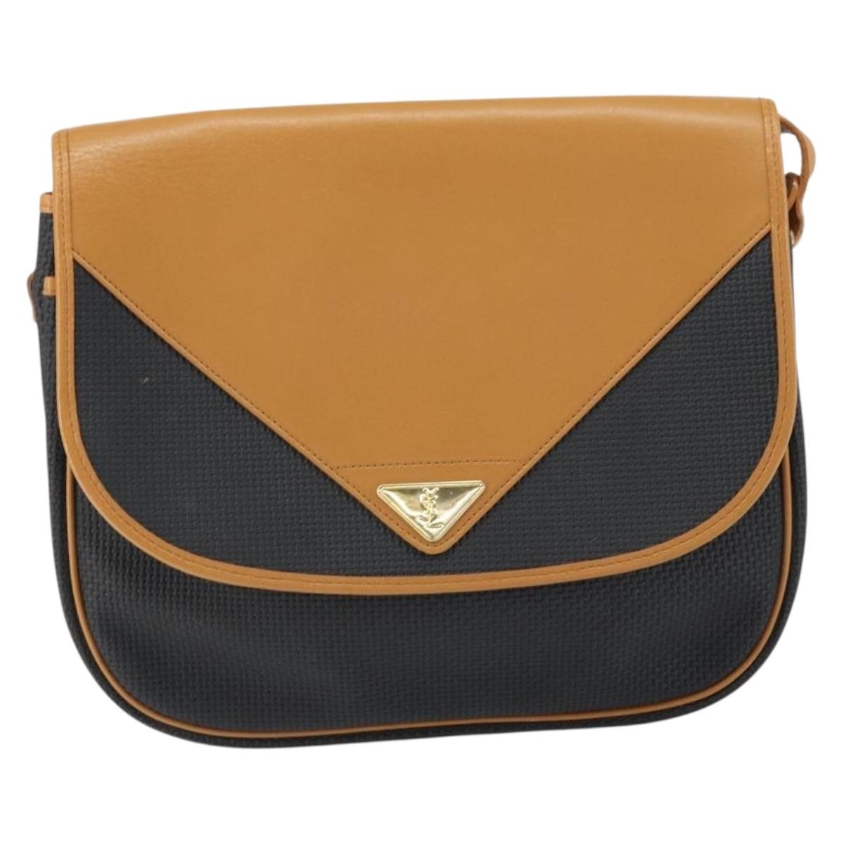 Saint Laurent Vintage Shoulder Bag Leather Product Image