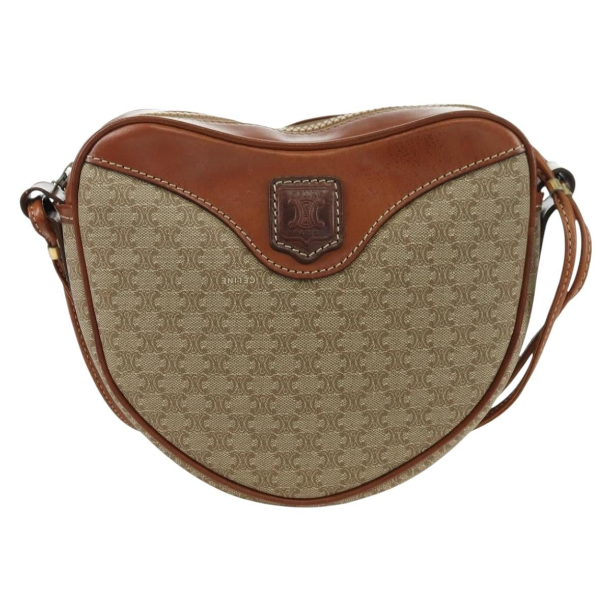 Celine Vintage Macadam Canvas and Leather Product Image