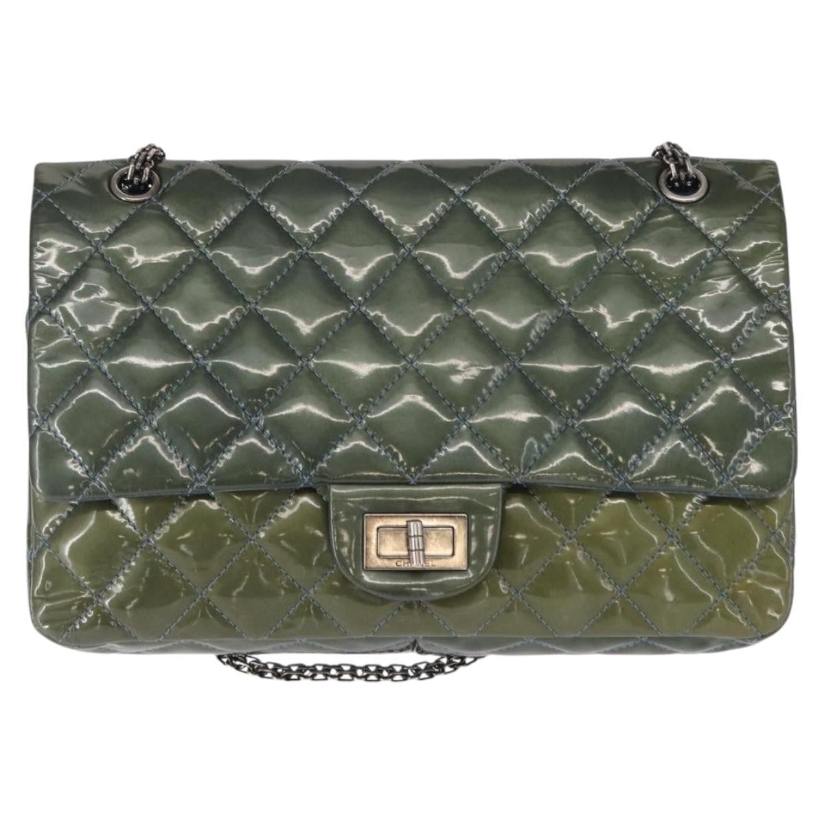 Chanel Reissue 2.55 Flap Quilted Patent 227