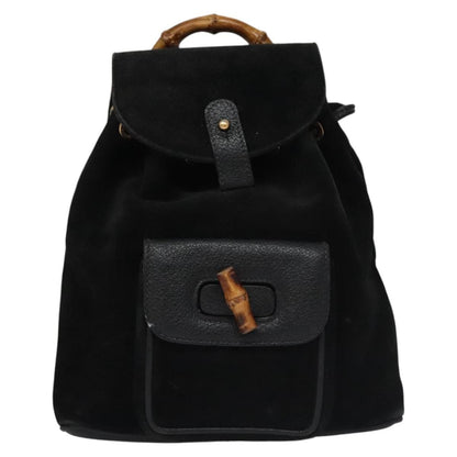 Gucci Gucci bamboo daim mini