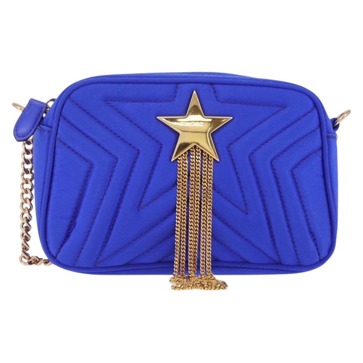 Stella McCartney Stella Star Camera Quilted Satin Mini