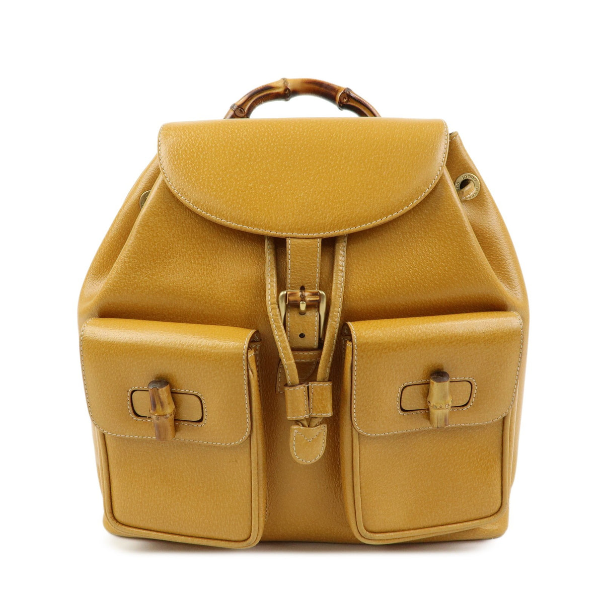 Gucci Vintage Bamboo Leather Medium