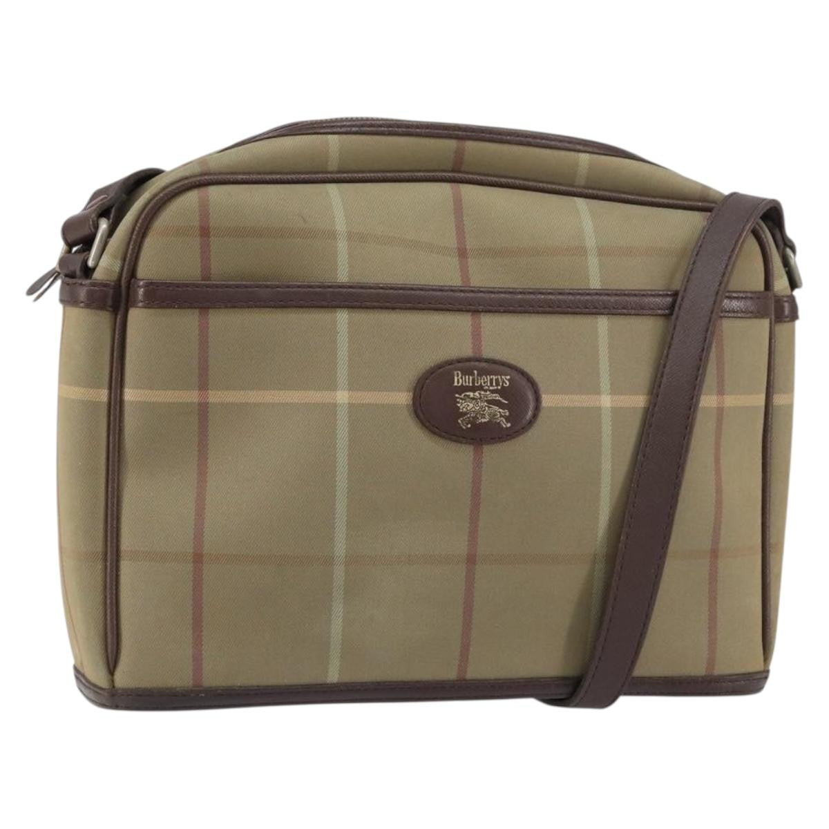 Burberry Nova check Shoulder bag Canvas Product Image