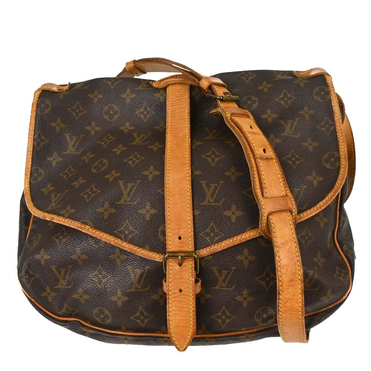 Louis Vuitton Saumur Monogram Canvas 35