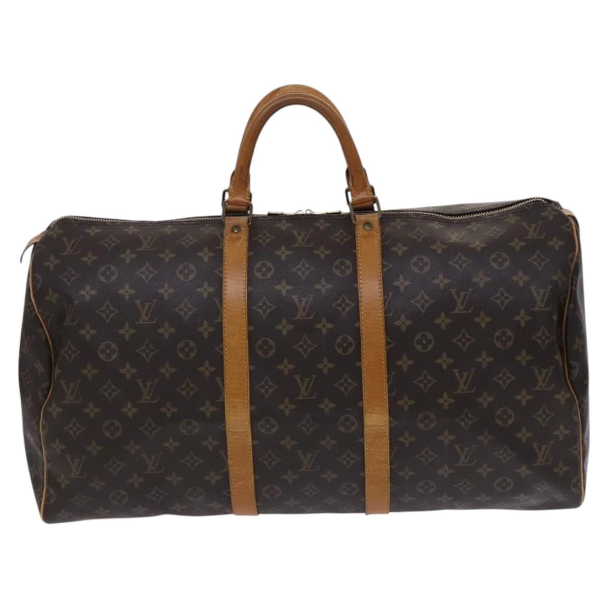 Louis Vuitton Keepall Bag Monogram Canvas 55