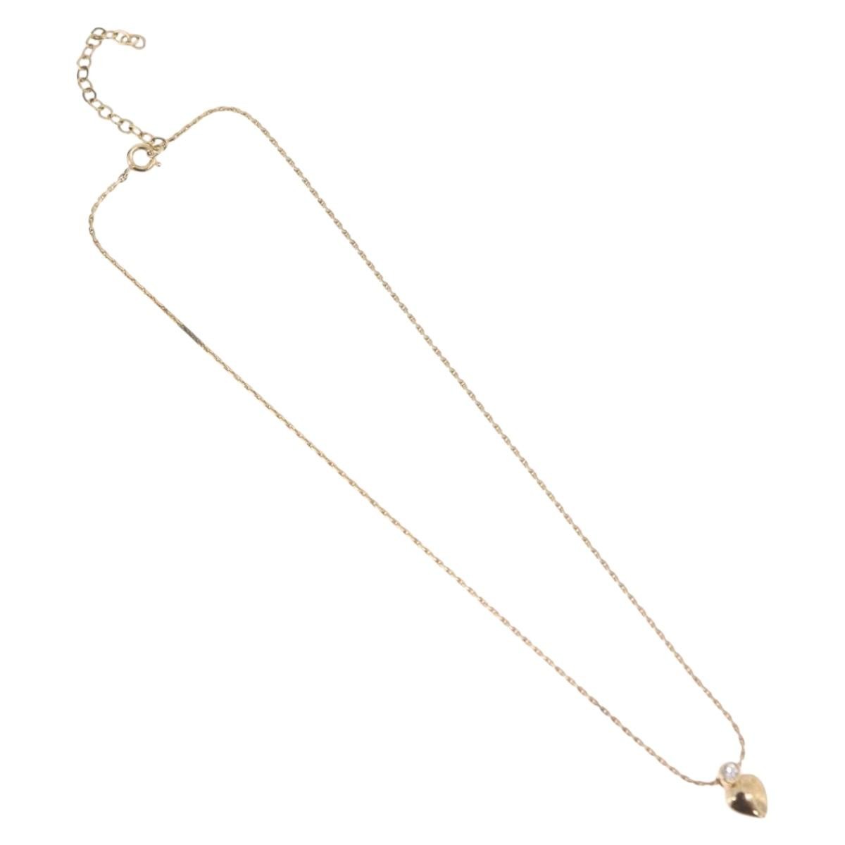 Christian Dior Logo Heart Pendant Metal Product Image