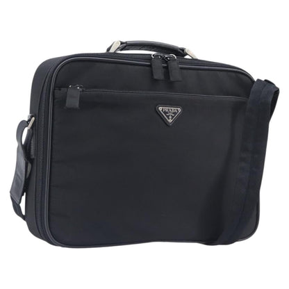 Prada Briefcase Tessuto and Saffiano Leather Large